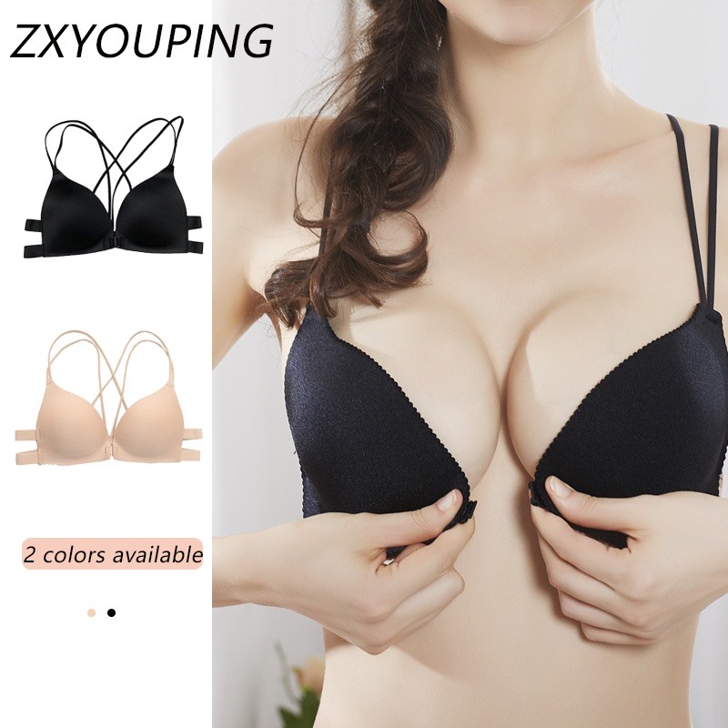 Wirefree Bra Comfort - 1 Piece Fashion Triangle Cup Buckle
