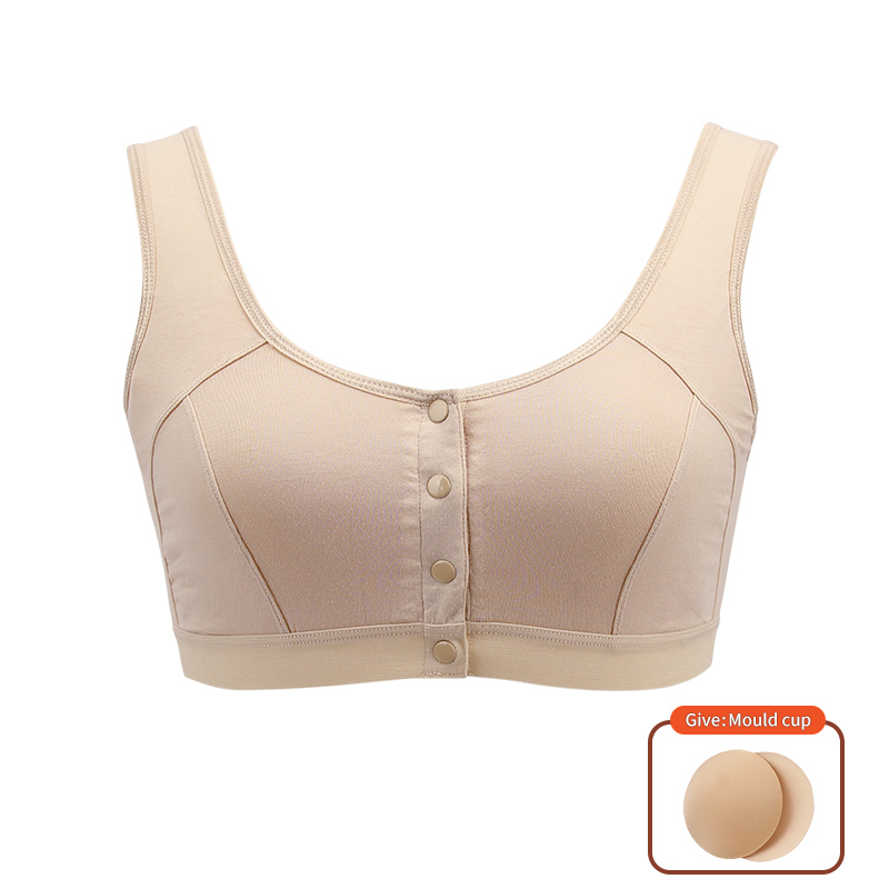 Mastectomy Bra Pocket - 6031 Mastectomy Bra with Pockets Front