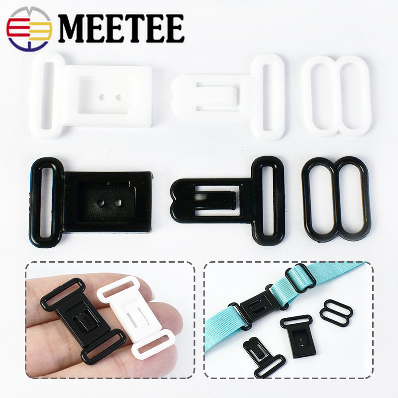 Nursing Bra Clip - 50/100Sets 12.5mm Bra Plastic Buckles Women's