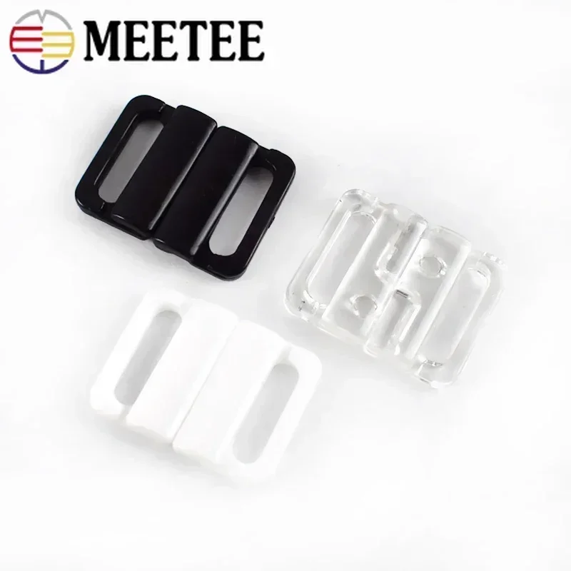 Nursing Bra Clip - 20/50/100Sets 10/15/20/25mm Plastic Bra Buckle Bikini