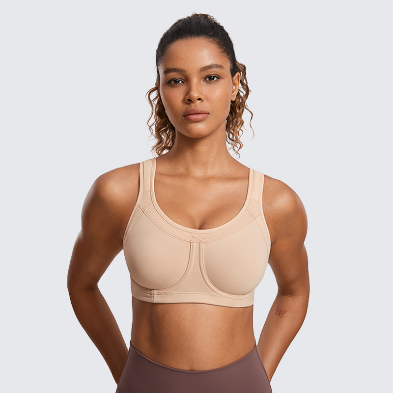 Underwire Bra Padded - SYROKAN Women Sports bras High Impact