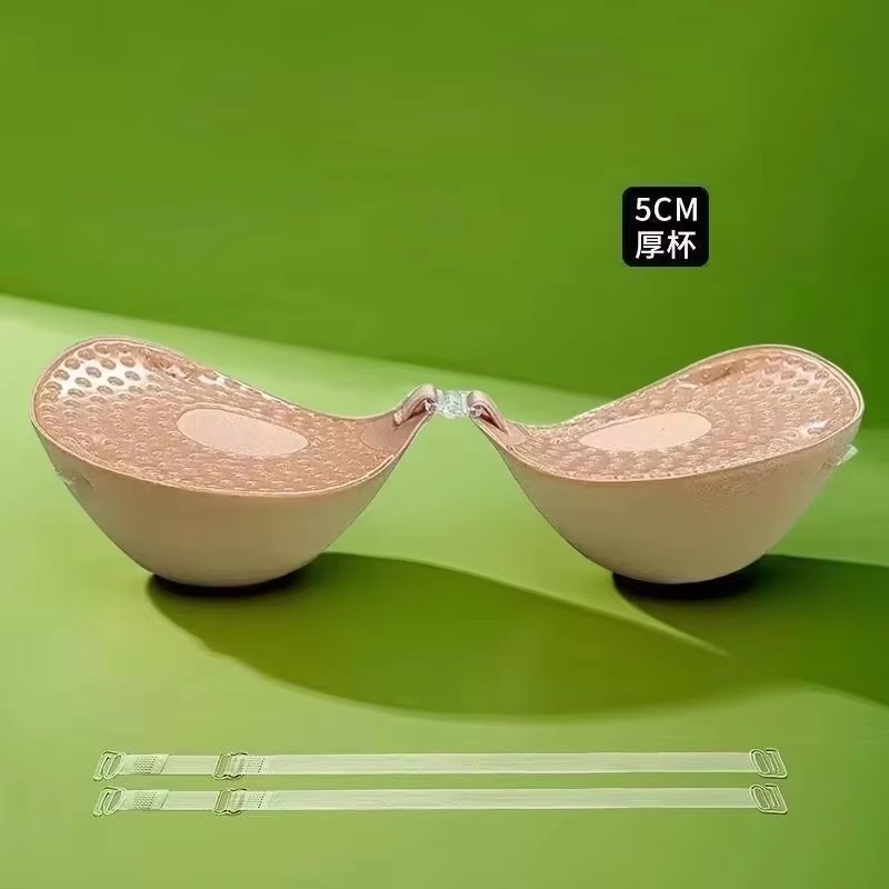 Push Up Bra Silicone - 5cm Thick Breathable Adhesive Bra Silicone