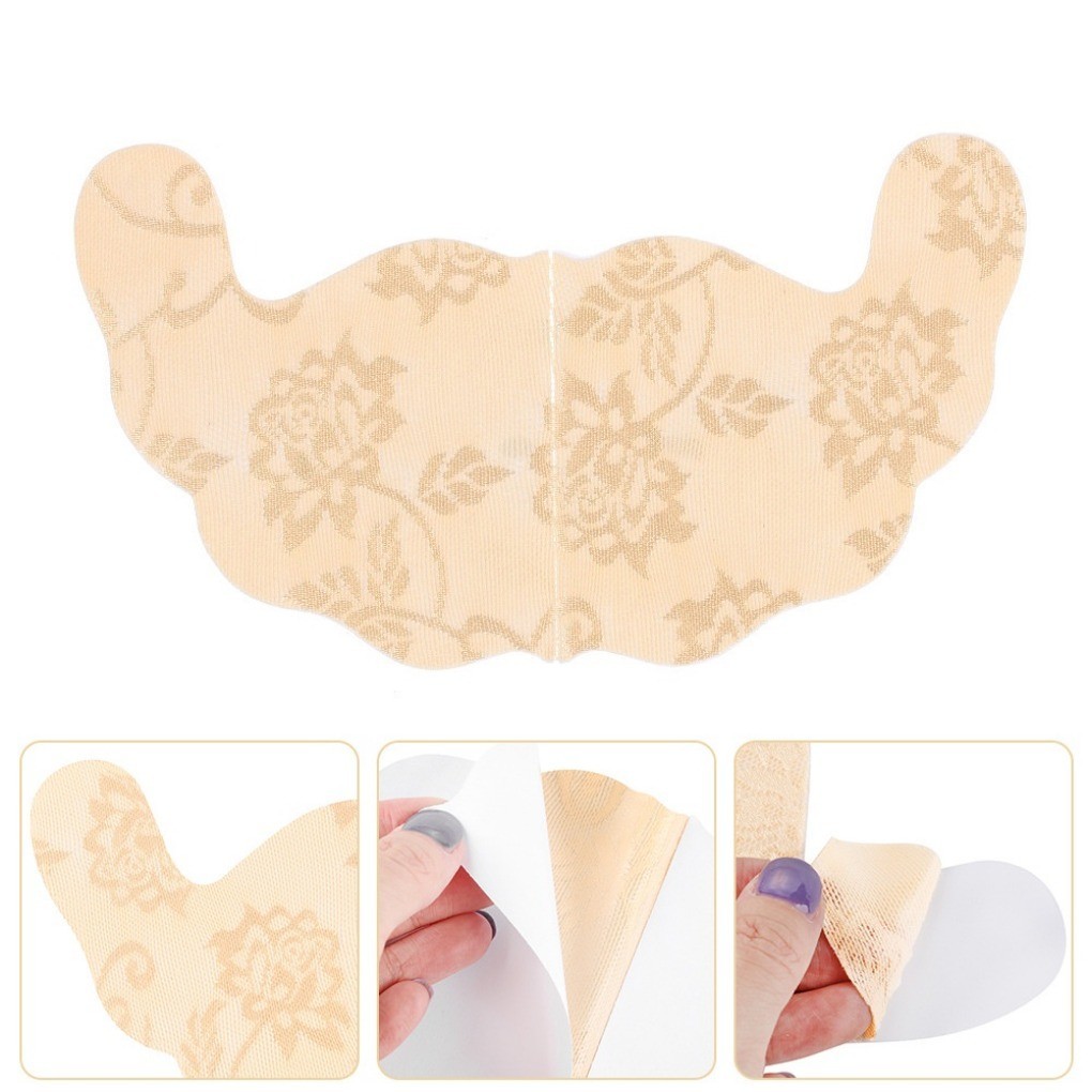 5 Pair Lace Nipple Cover Adhes - Push Up Bra Silicone recension och pris