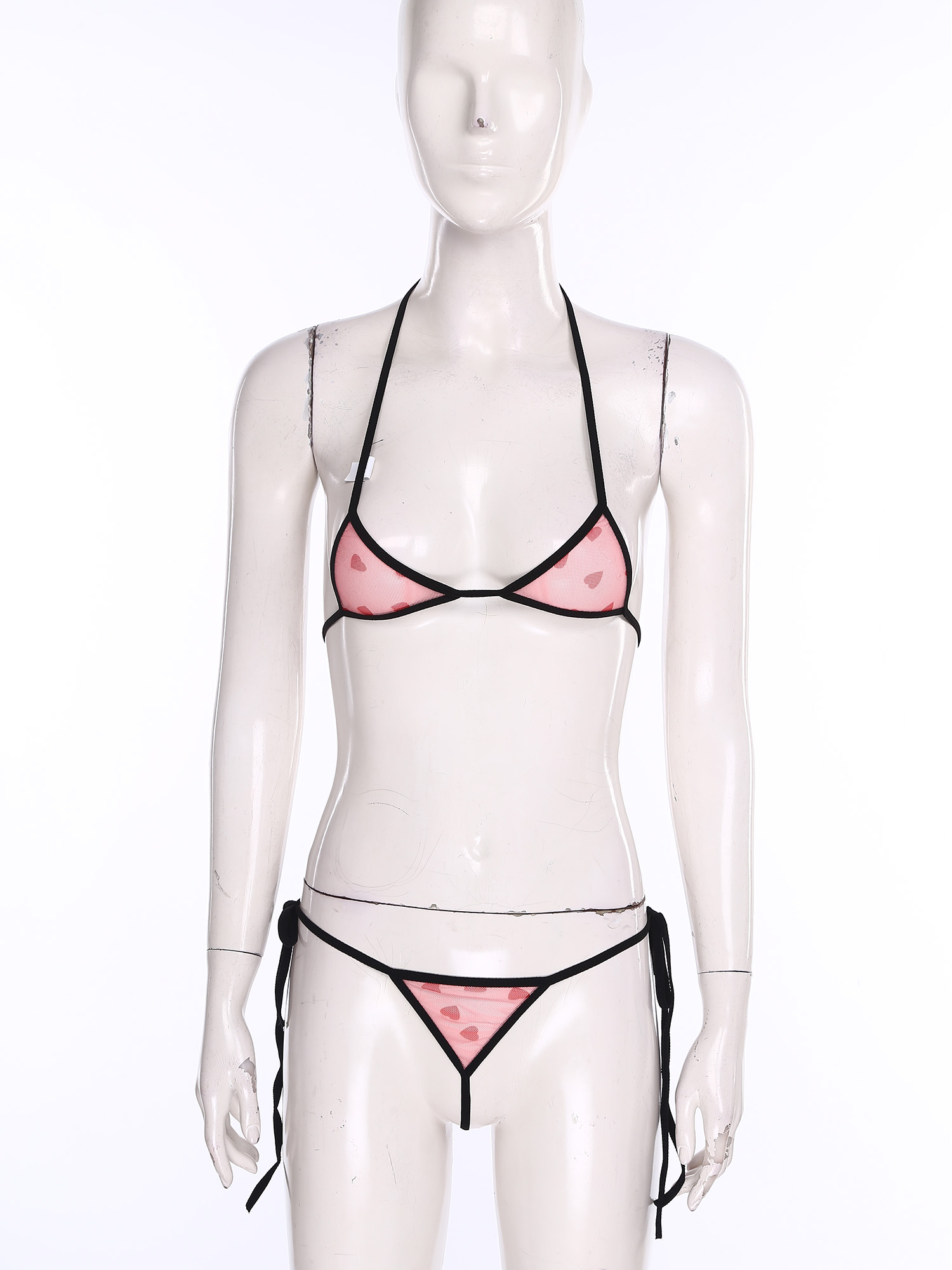 Womens Micro Mini Bikini Linge - Sheer Bra Lace recension och pris
