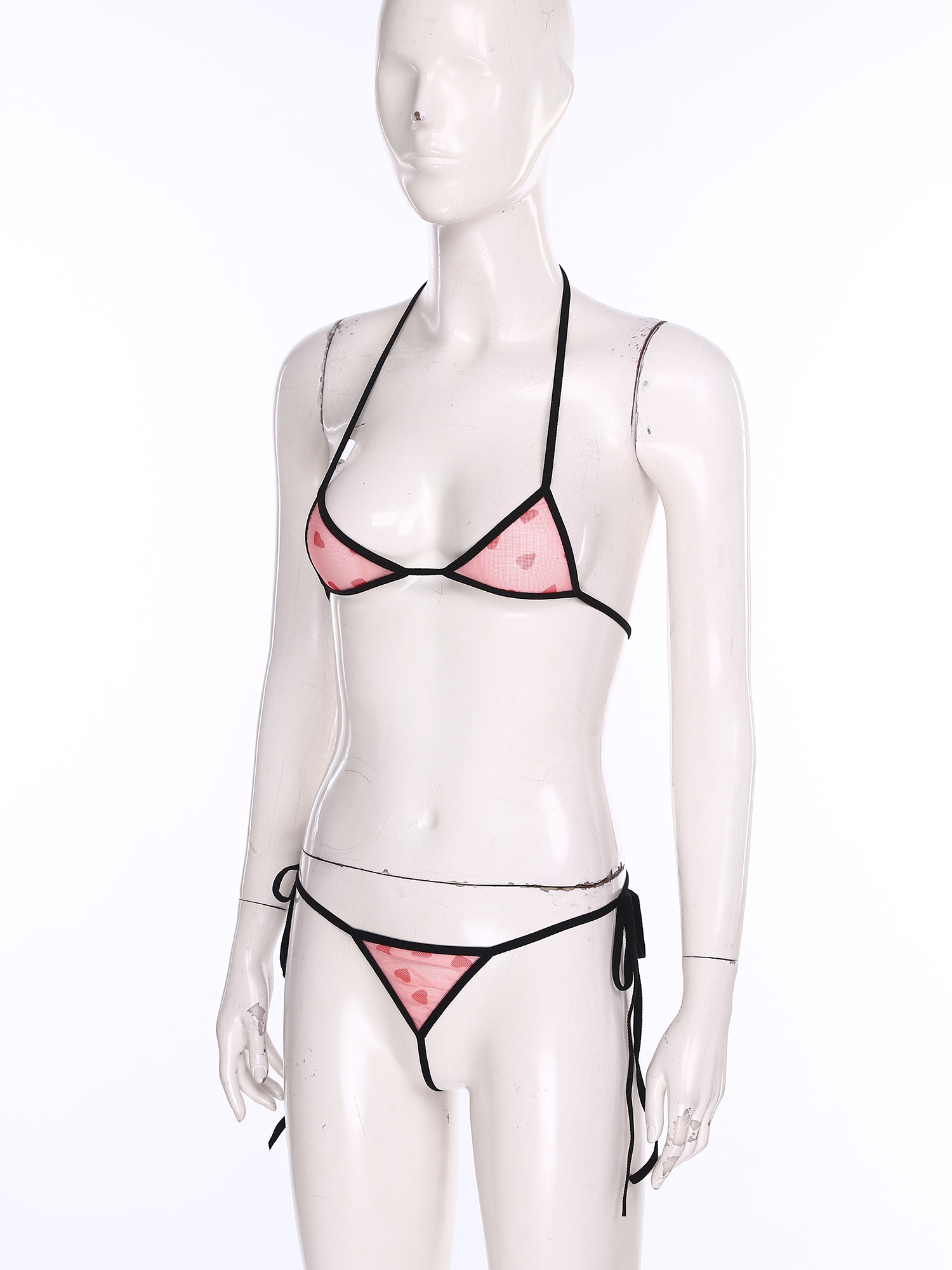 Womens Micro Mini Bikini Linge - Sheer Bra Lace recension och pris