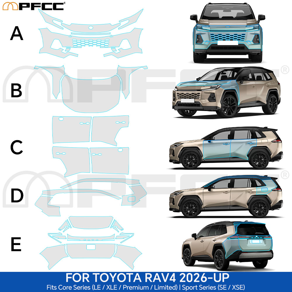 For Toyota RAV4 2026 2027 Full - Full Coverage Bra recension och pris