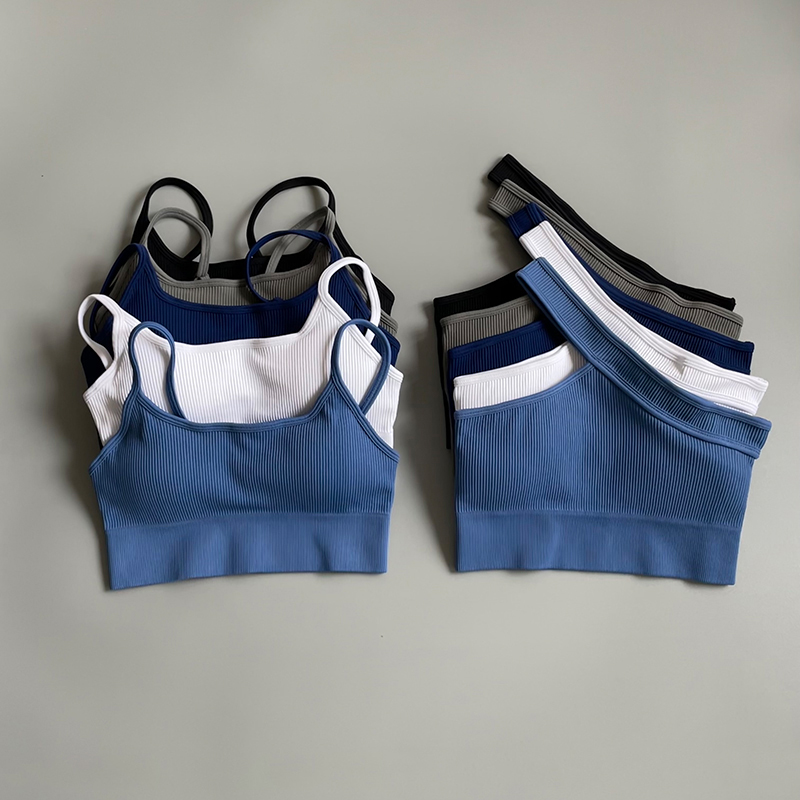 Women's Cropped Yoga Bra Sexy  - Sports Bra Racerback recension och pris