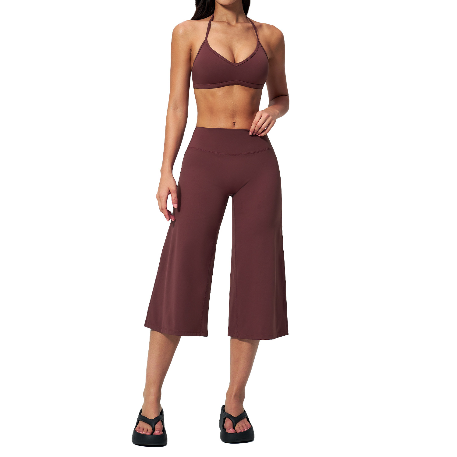 Custom LOGO women's yoga high- - Sports Bra Racerback recension och pris