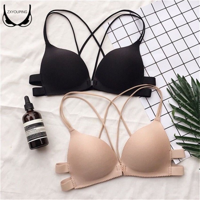 1 Piece Fashion Triangle Cup B - Wirefree Bra Comfort recension och pris