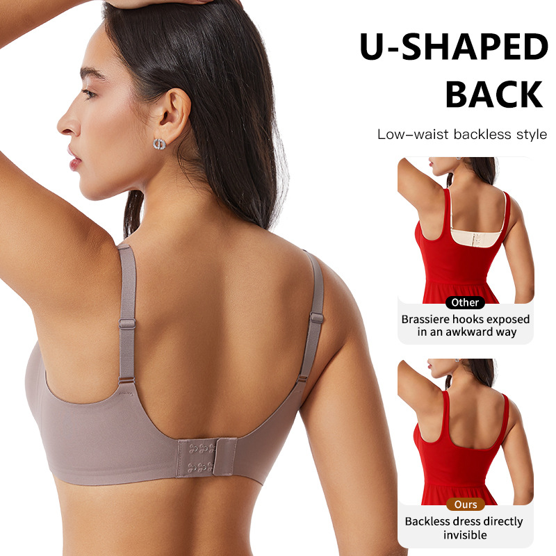 Women's Deep V Jelly Seamless  - Wirefree Bra Comfort recension och pris