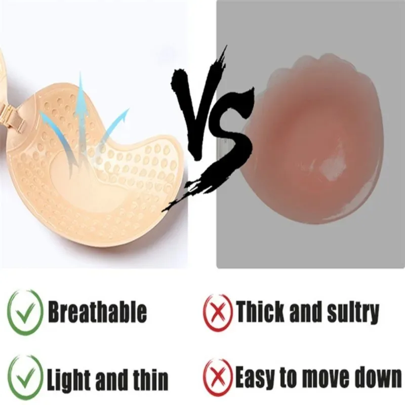 1/2Pc Invisible Push Up Bra Su - Push Up Bra Silicone recension och pris