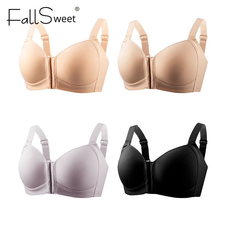 FallSweet Plus Size Wireless F - Minimizer Bra Women recension och pris