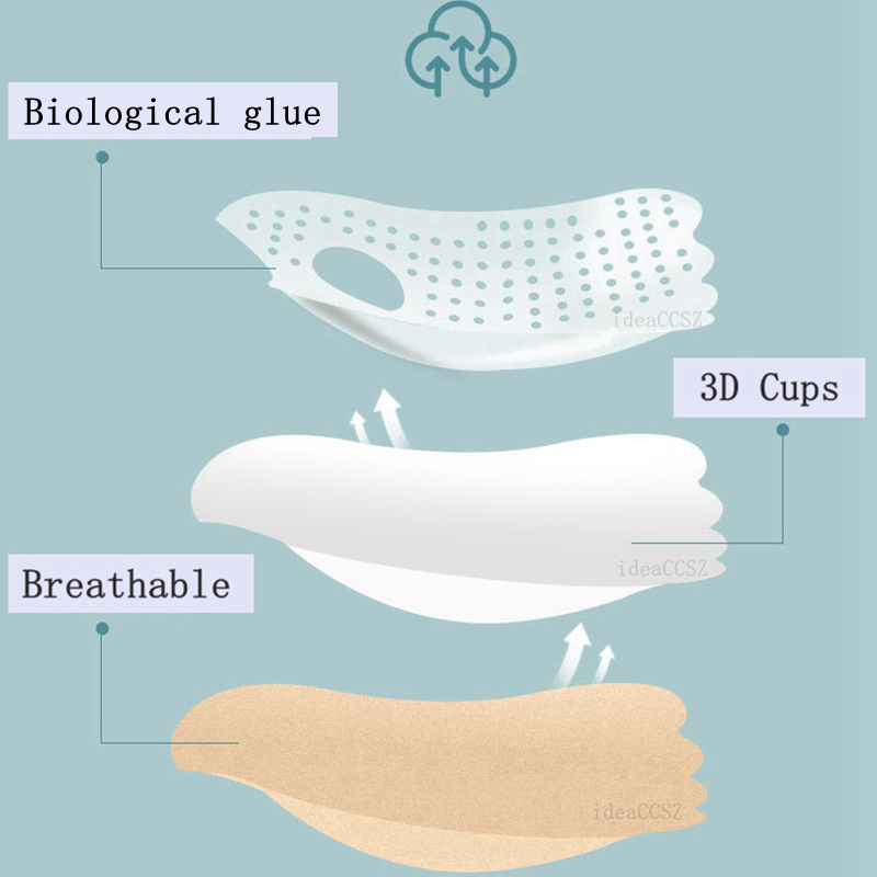 Sticky Adhesive Bras Invisible - Backless Bra Sticky recension och pris