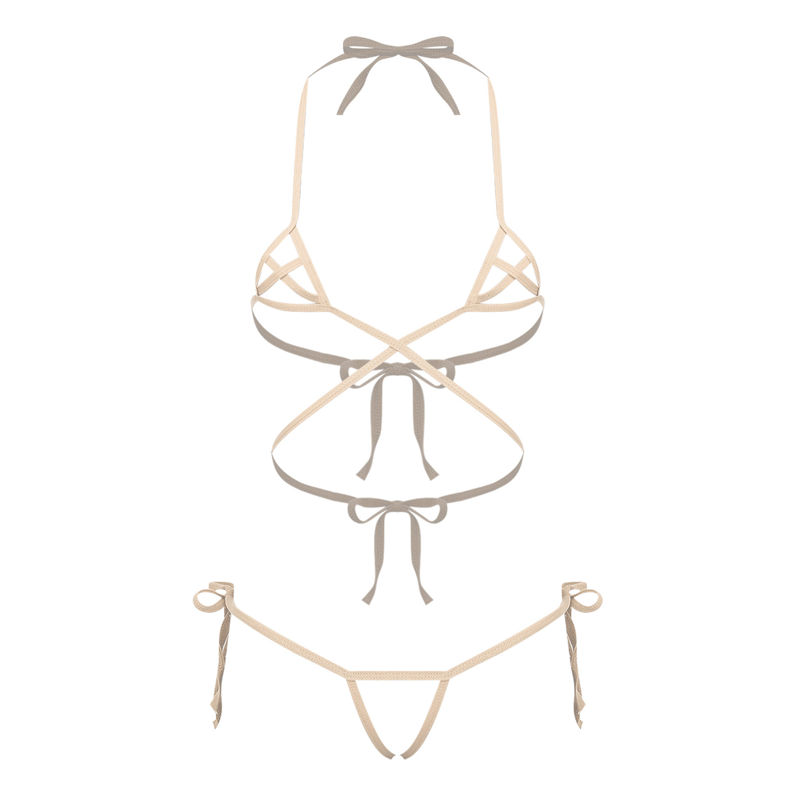 Womens Lingerie See Through Bi - Sheer Bra Lace recension och pris