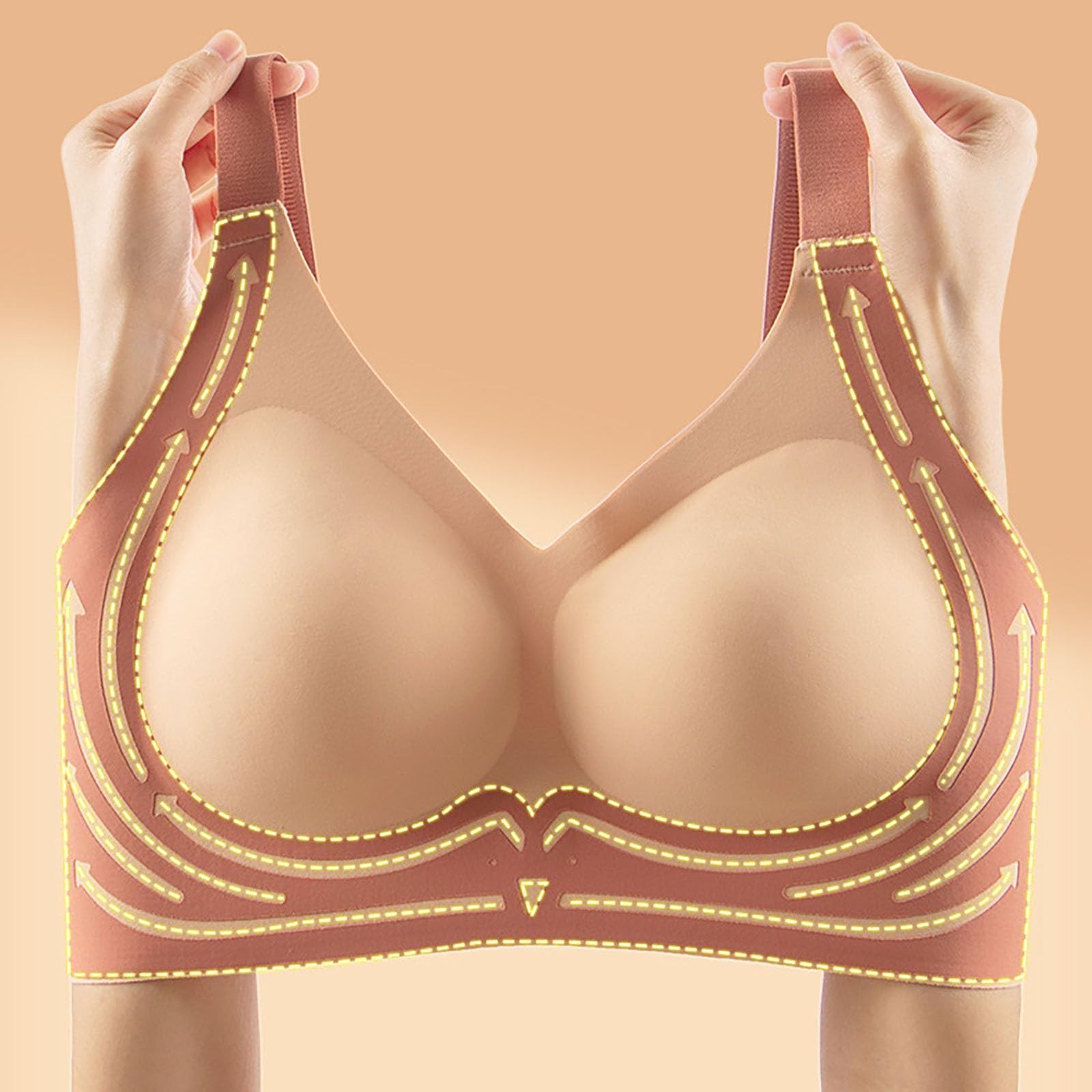 Women Seamless Bras Plus Size  - Sleep Bra Bralette recension och pris