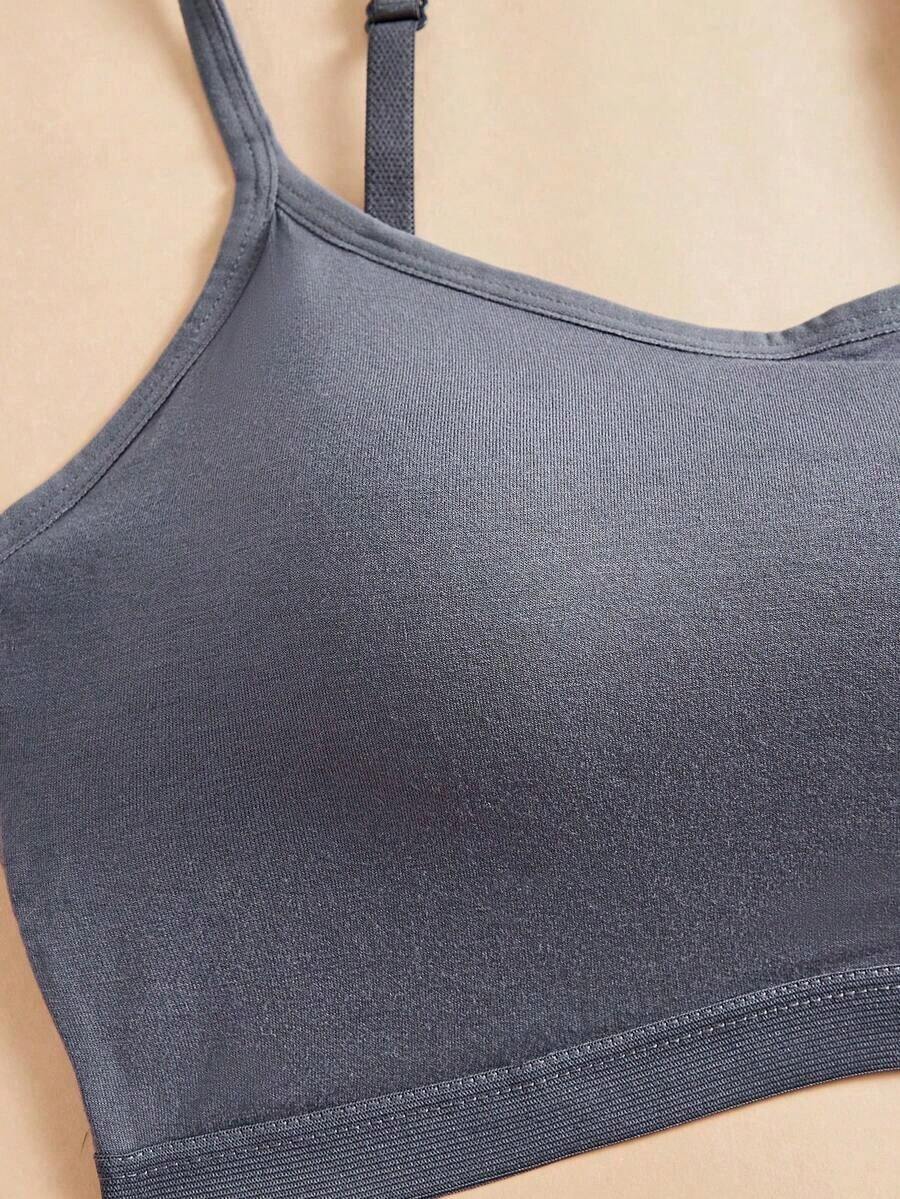 3pcs/Set Women's Solid Color A - Wirefree Bra Comfort recension och pris
