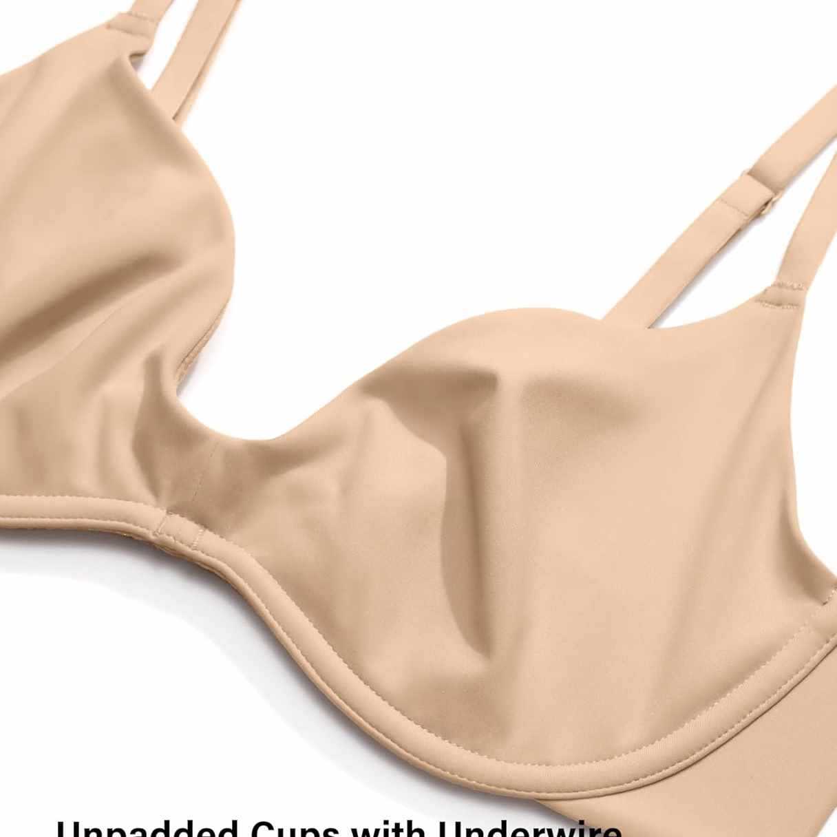 Women's Deep V Unpadded Seamle - Wirefree Bra Comfort recension och pris