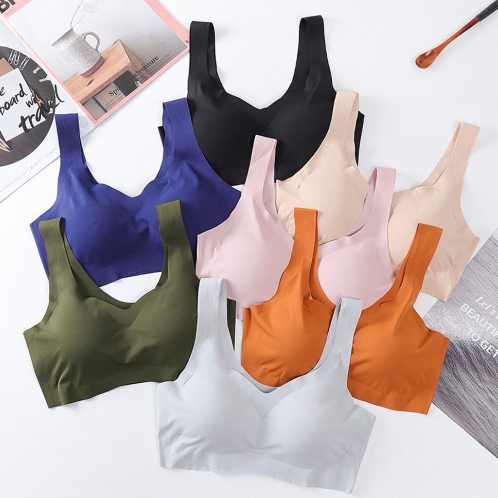 3PCS Sexy Sports Bra Seamless  - Cotton Bra Everyday recension och pris