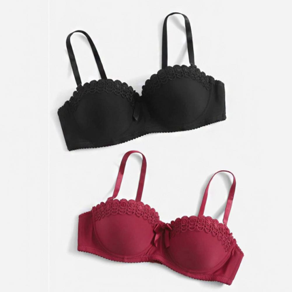 Nylon Bra Lace Bralettes for W - Demi Bra Balconette recension och pris