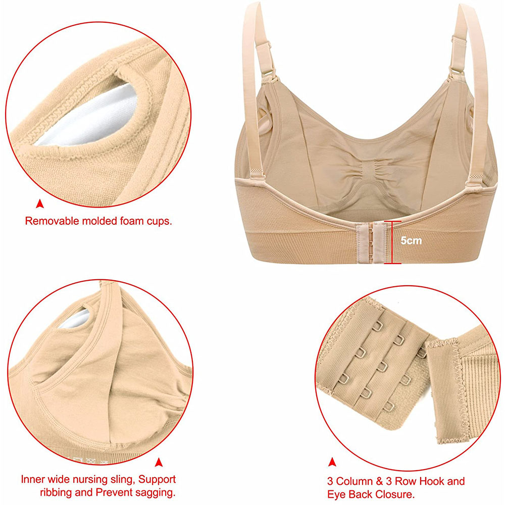 Womens Maternity  Nursing Bra  - Nursing Bra Clip recension och pris