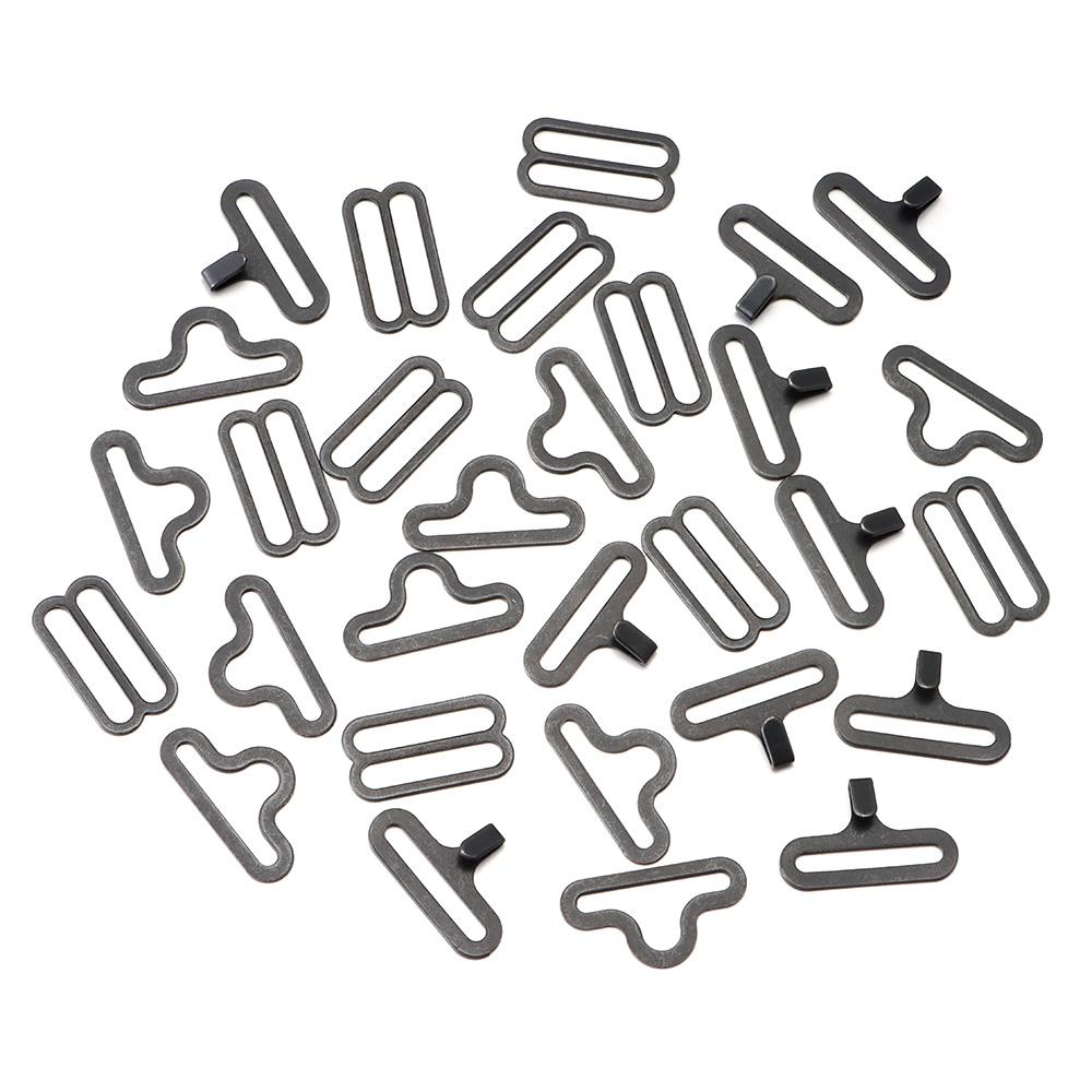 30pcs/SET Bow Tie Hardware Nec - Nursing Bra Clip recension och pris