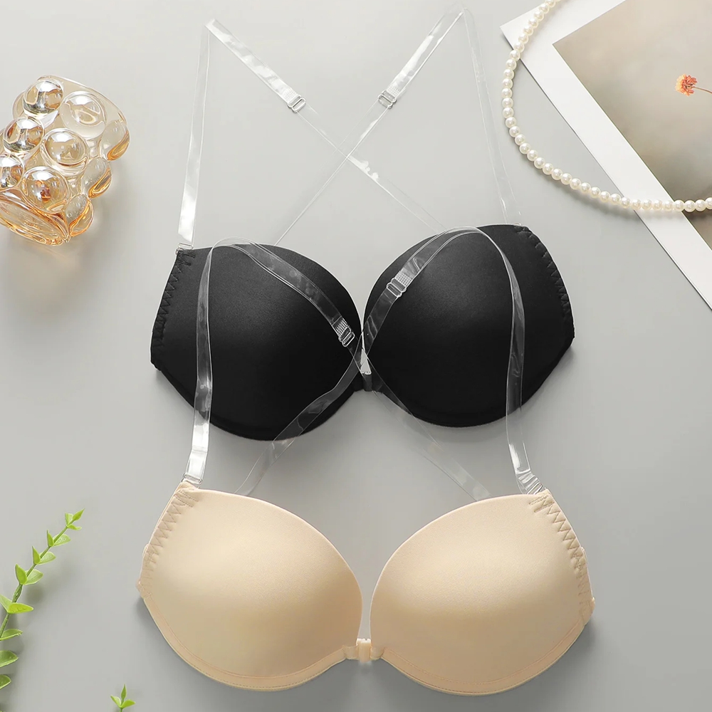 Backless Front Closure Push Up - Convertible Bra Multiway recension och pris