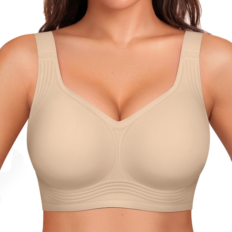 Plus Size Wireless Jelly Bra W - Full Coverage Bra recension och pris