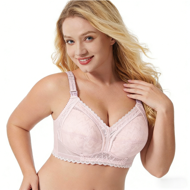 Plus Size EFG Cup Lace Trim Ma - Nursing Bra Clip recension och pris