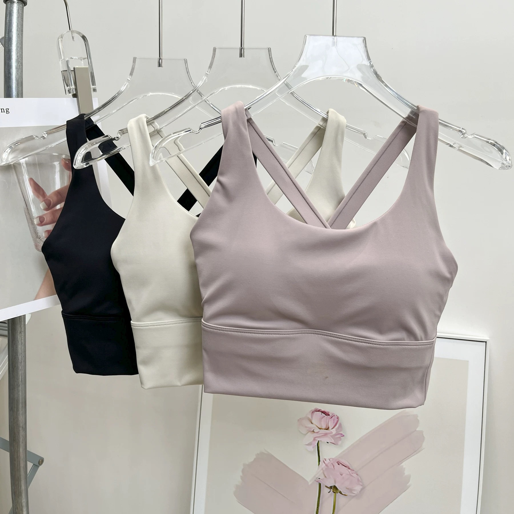Shockproof Running & Yoga Bra  - Plunge Bra Push Up recension och pris