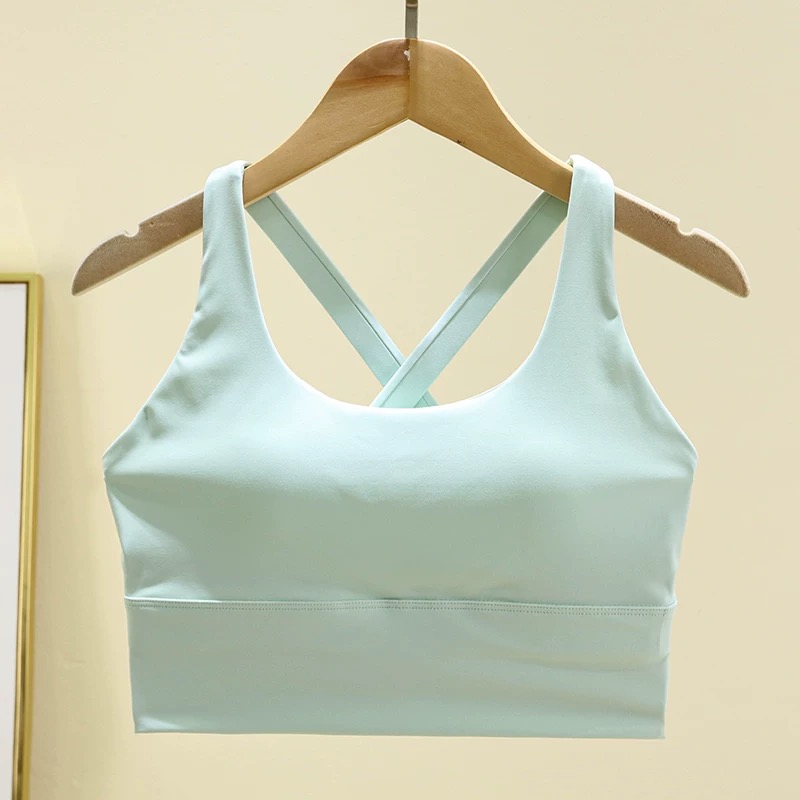 Shockproof Running & Yoga Bra  - Plunge Bra Push Up recension och pris