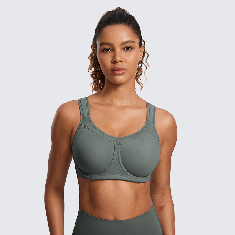 SYROKAN Women Sports bras High - Underwire Bra Padded recension och pris