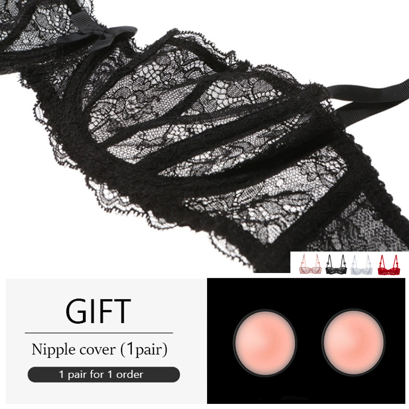 Half Cup Bras For Women Sexy L - Demi Bra Balconette recension och pris