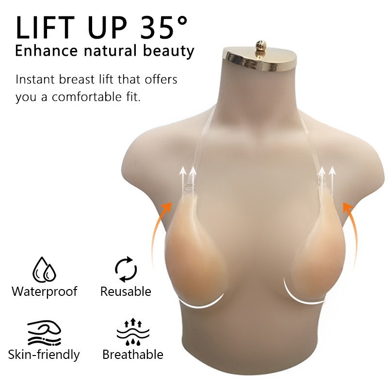 1 Pc Summer Invisible Silicone - Push Up Bra Silicone recension och pris