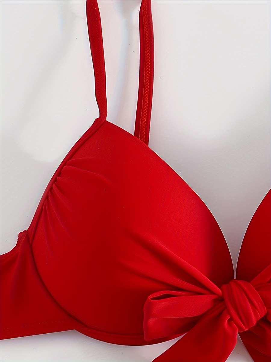 Sexy Knotted Underwired Bra Cu - Underwire Bra Padded recension och pris