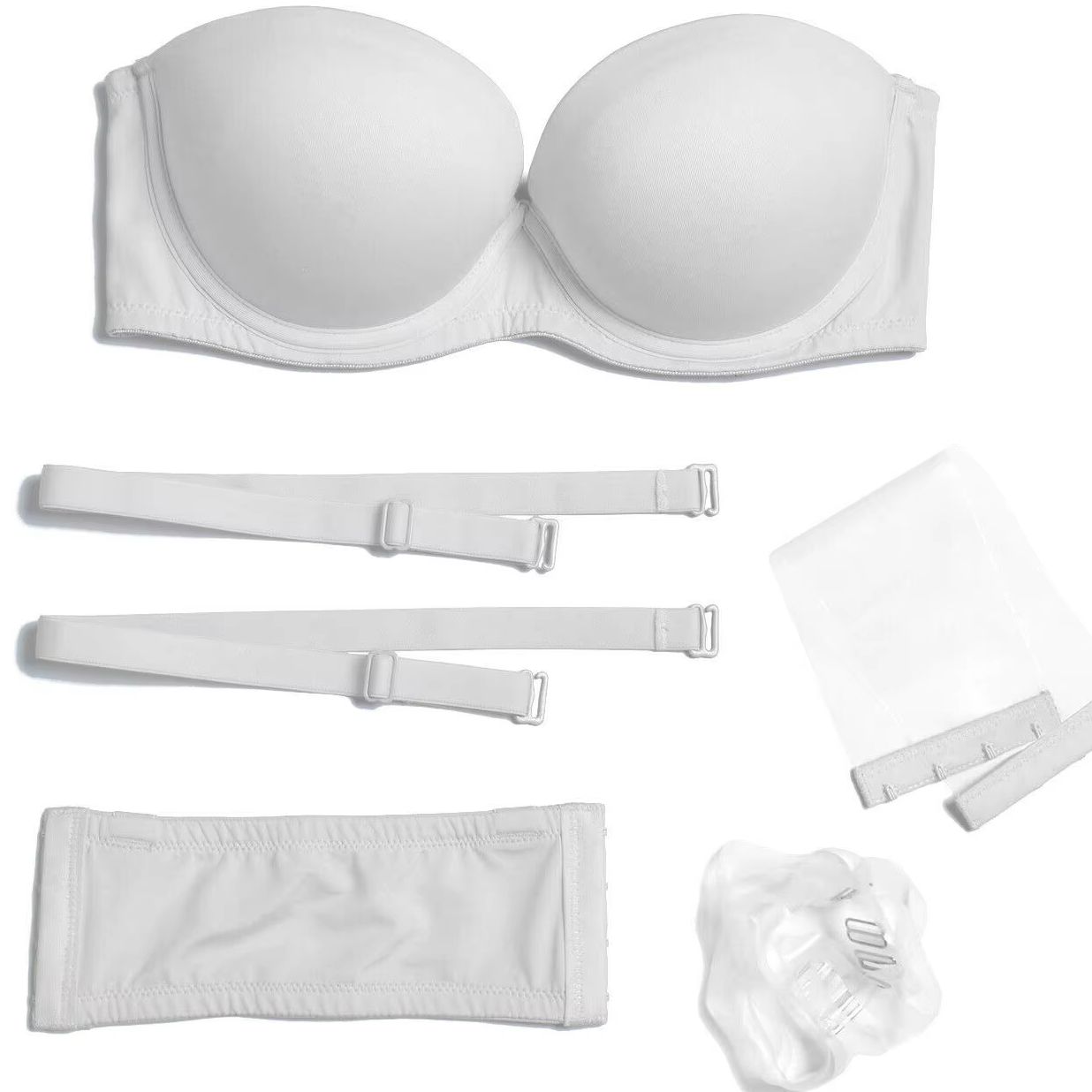 2026 New Bra Women Strapless S - Convertible Bra Multiway recension och pris