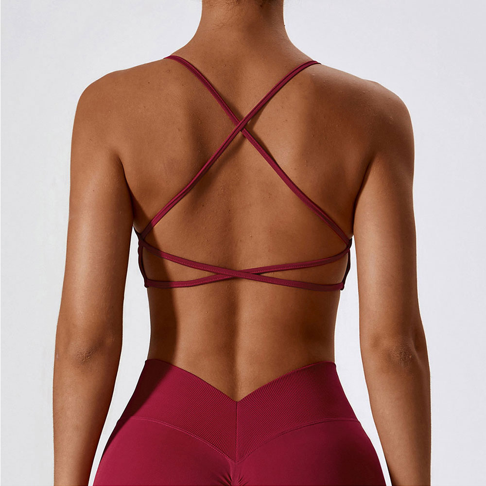 Women Cross Strap Sports Bra W - Sports Bra Racerback recension och pris
