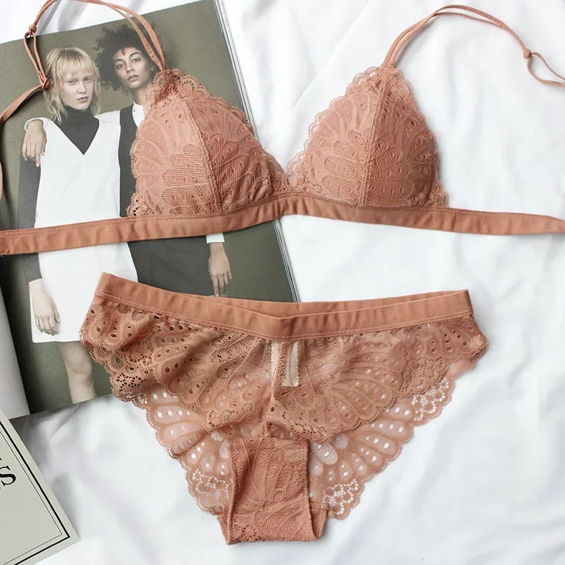 KUCLUTfull lace triangle cup s - Sleep Bra Bralette recension och pris