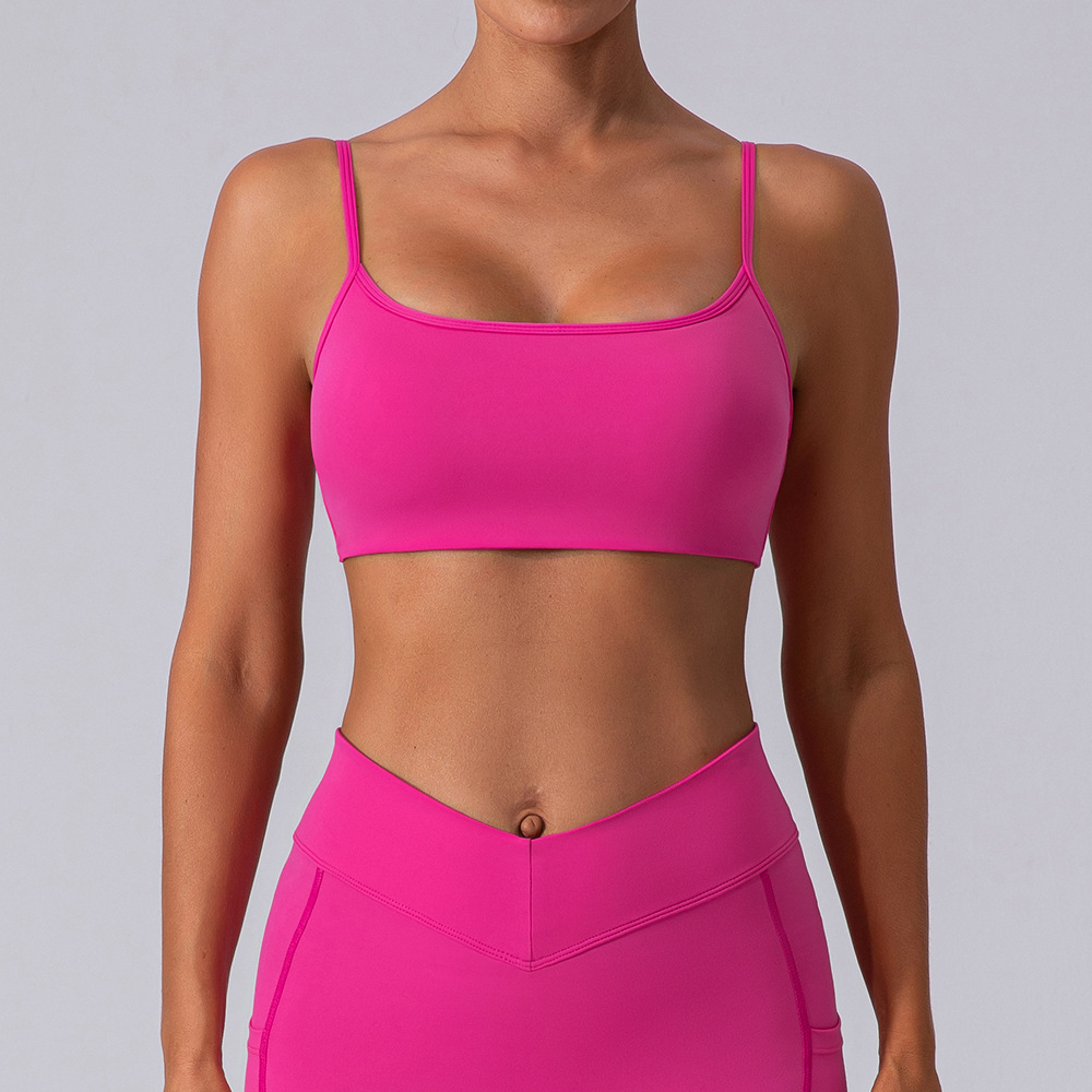 Women Sports Bra Shockproof Fi - Sports Bra Racerback recension och pris