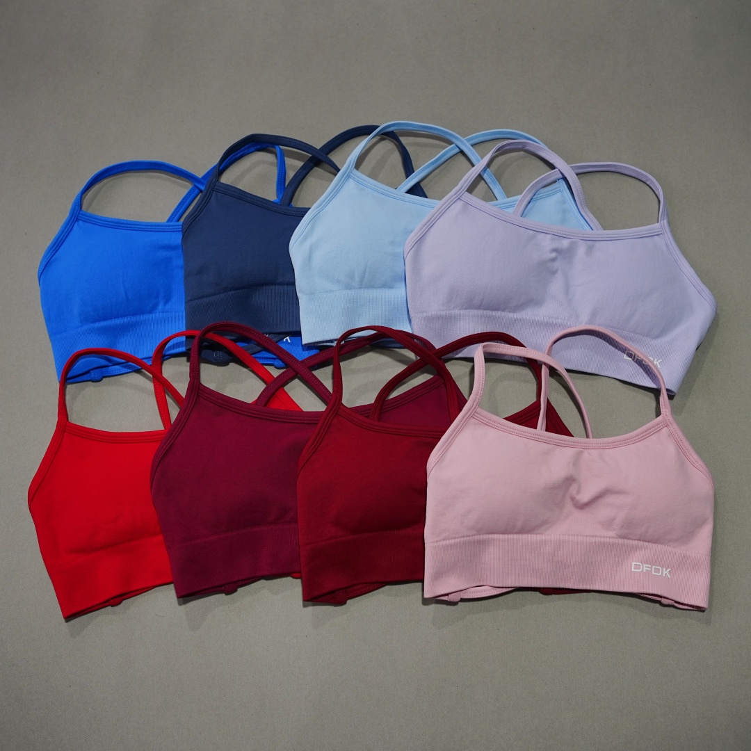 DFDK Ribbed Seamless Cross Bac - Underwire Bra Padded recension och pris