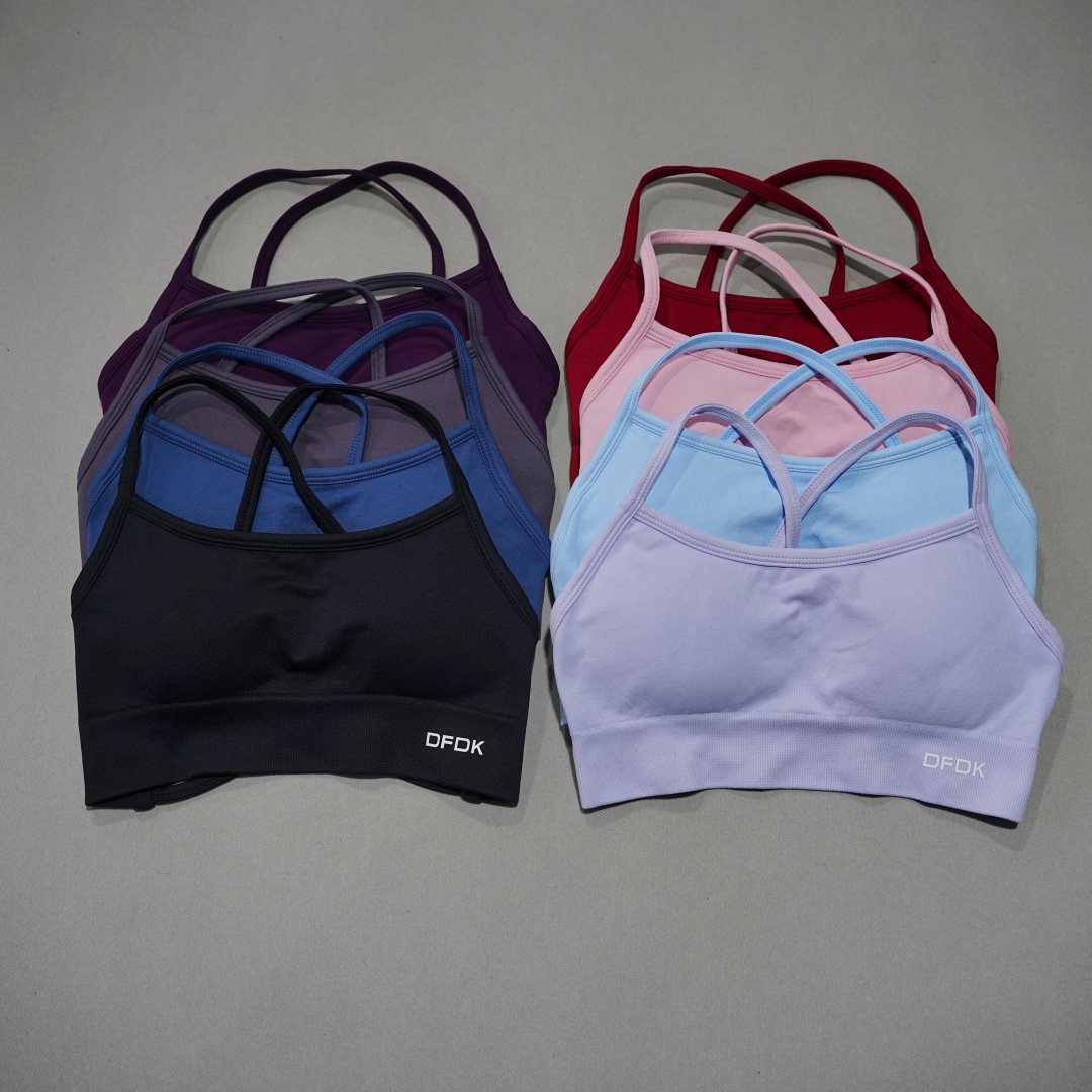 DFDK Ribbed Seamless Cross Bac - Underwire Bra Padded recension och pris